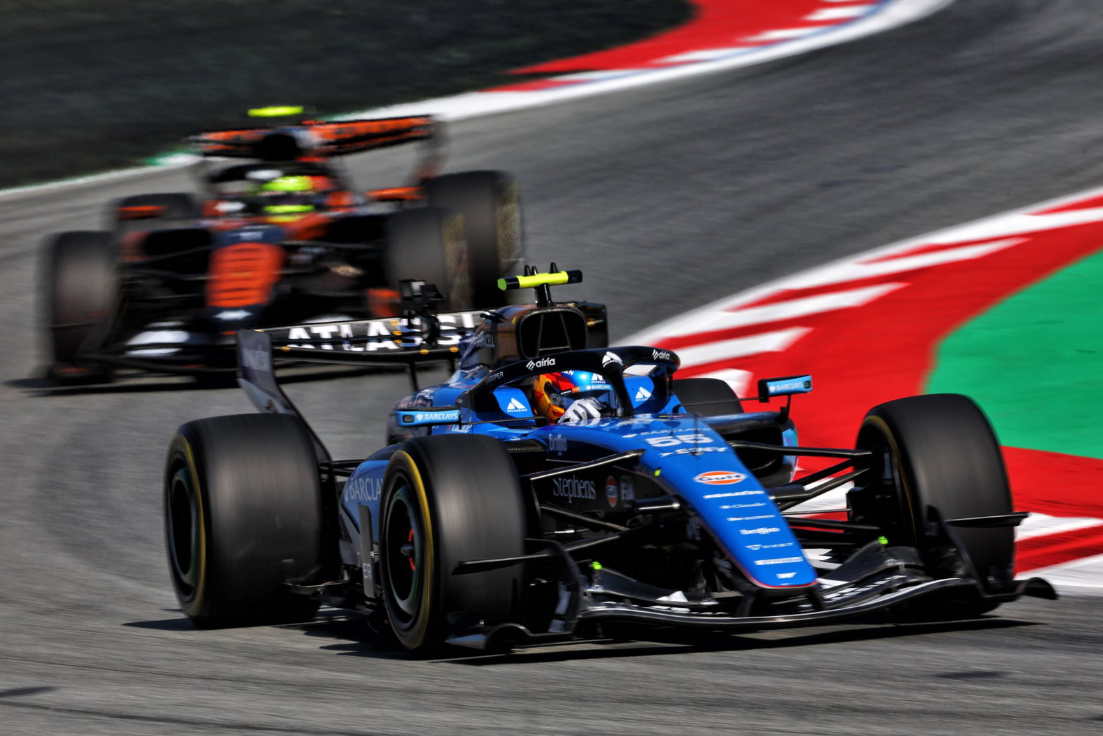 Sainz in Barcelona