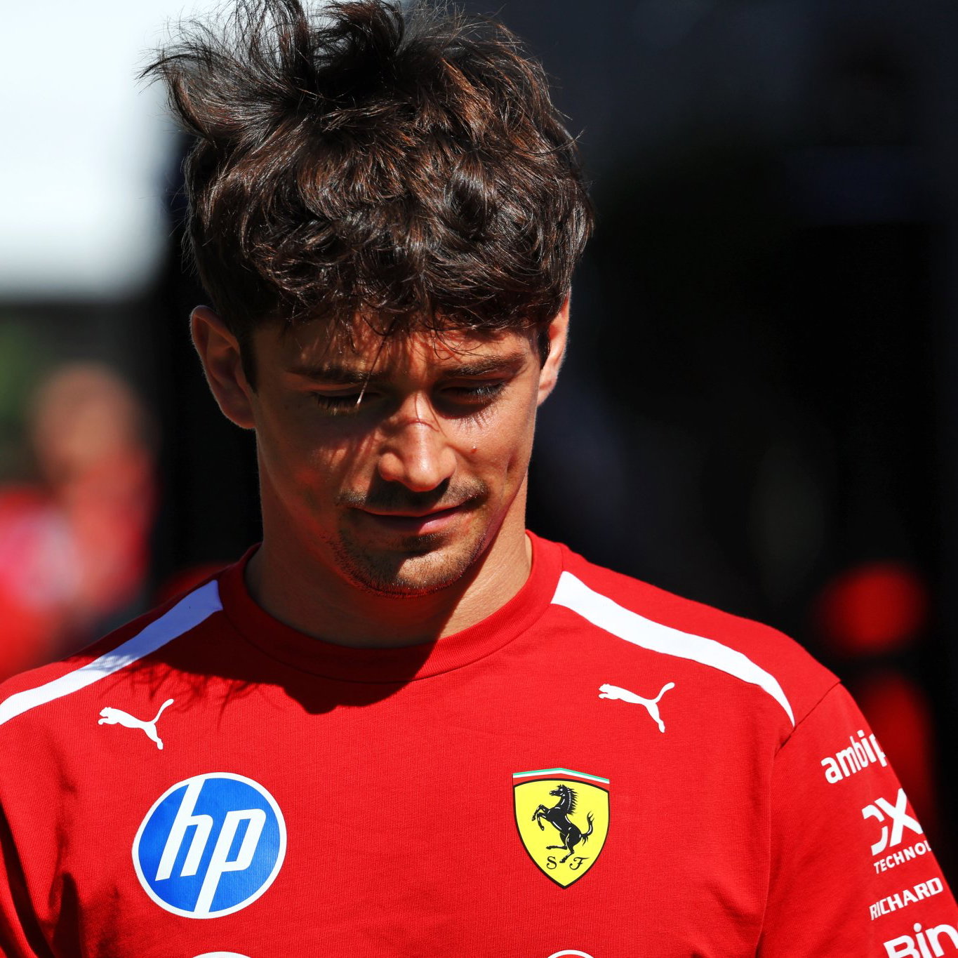 Leclerc will start 10th after crashing out of Q3 