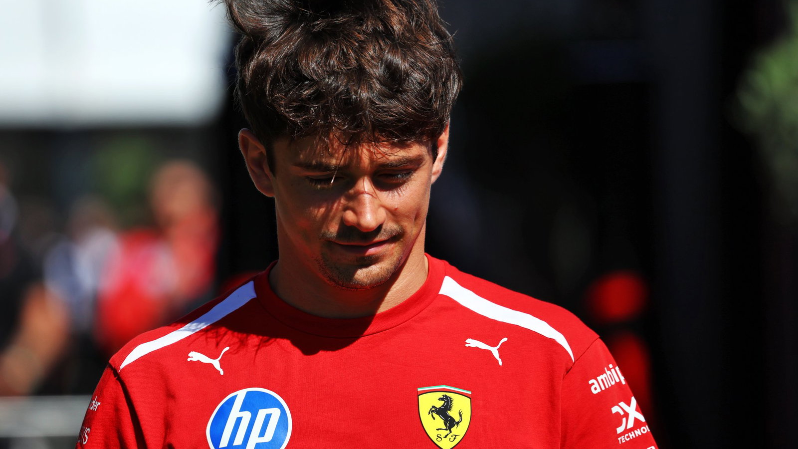 Leclerc will start 10th after crashing out of Q3