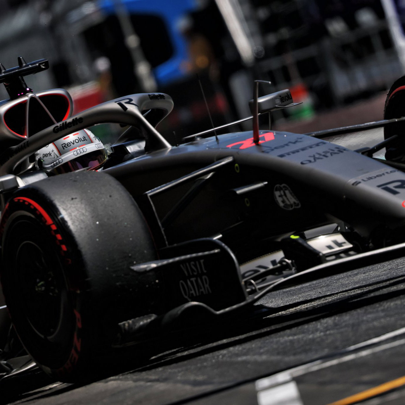 Hulkenberg in Barcelona