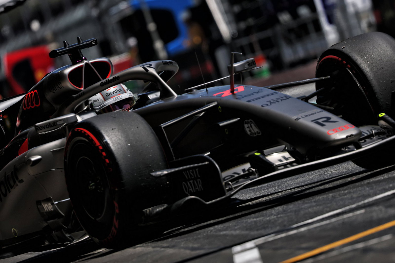Hulkenberg in Barcelona