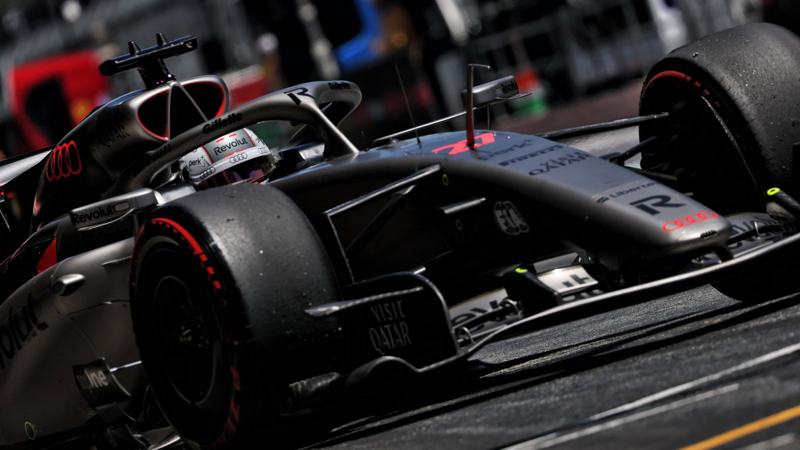 Hulkenberg in Barcelona