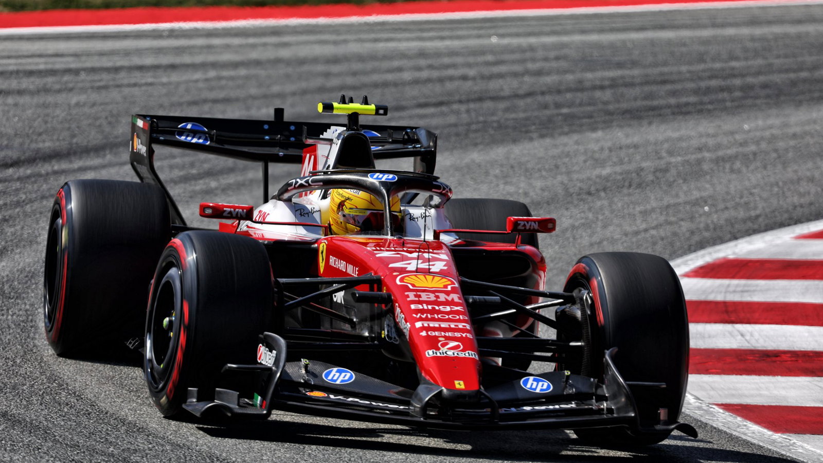 Hamilton in Barcelona