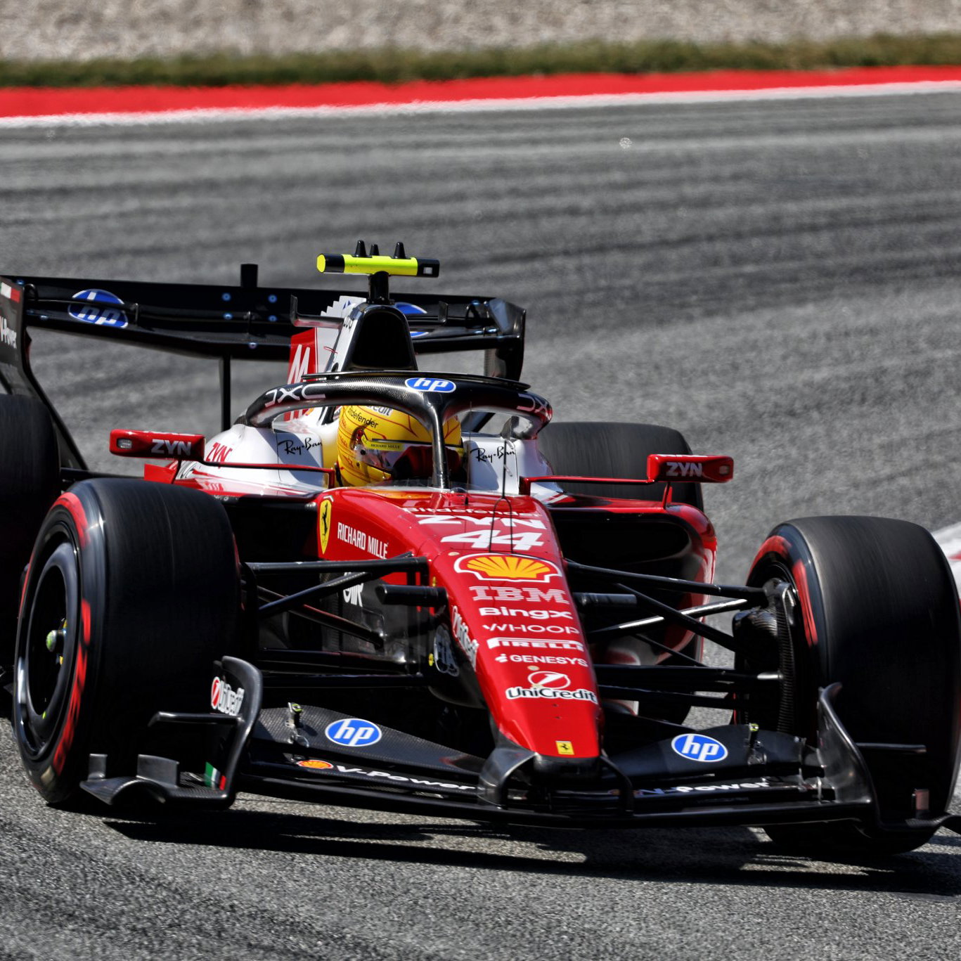 Hamilton in Barcelona