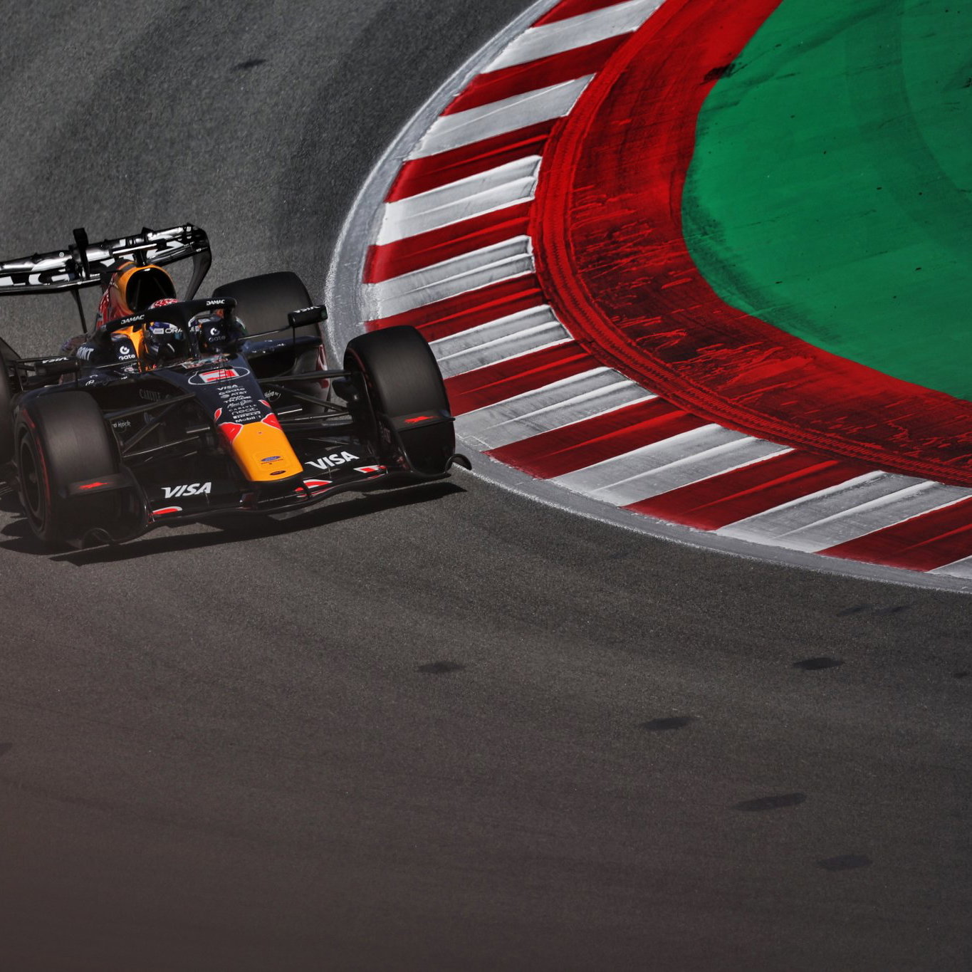 Verstappen qualified fifth for Red Bull
