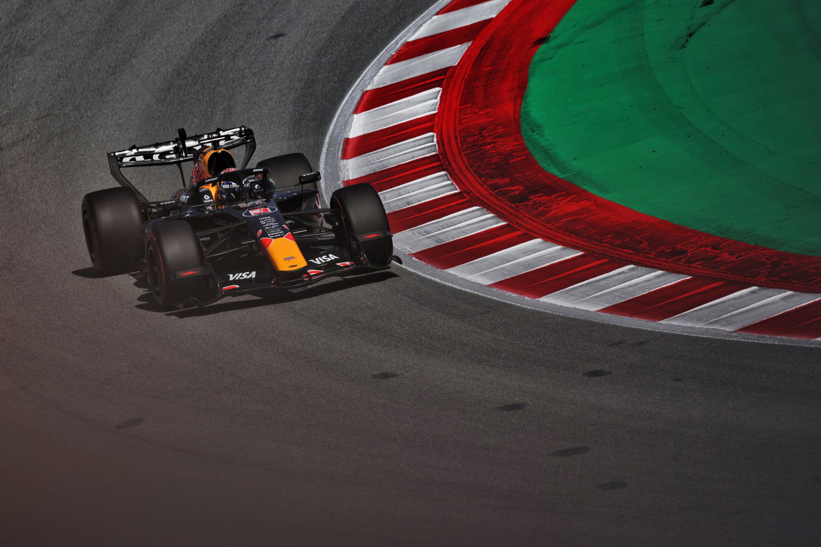 Verstappen qualified fifth for Red Bull