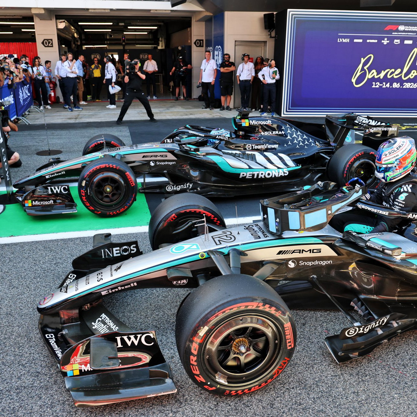 High degradation is expected in Sunday's race