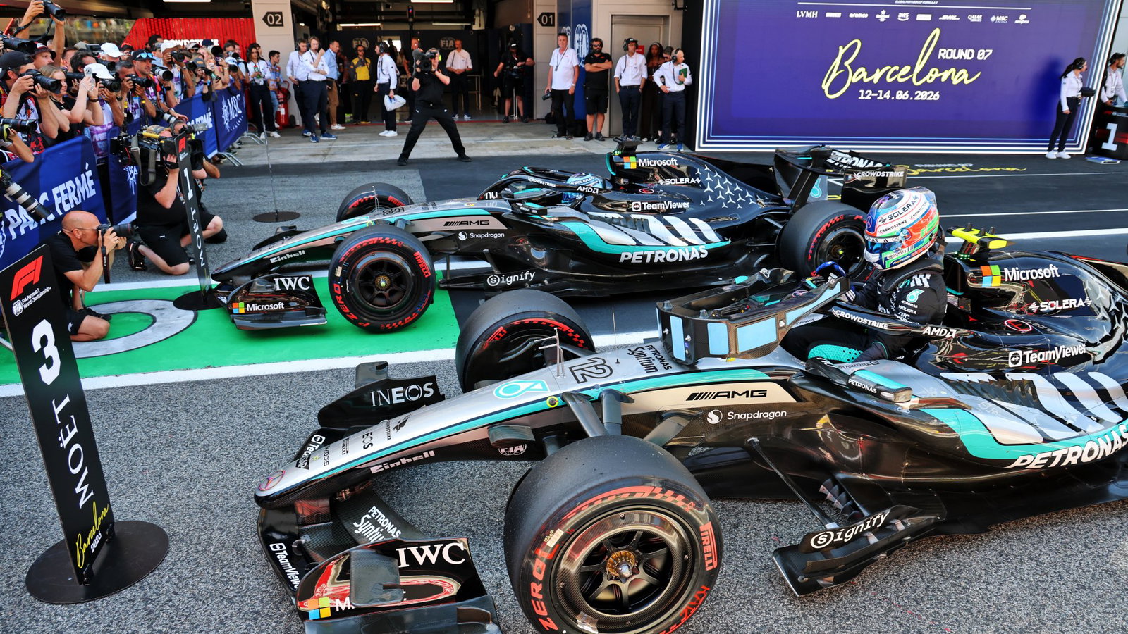 High degradation is expected in Sunday's race