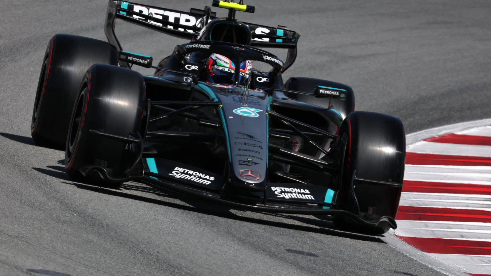 Antonelli was penalised for multiple track limits breaches