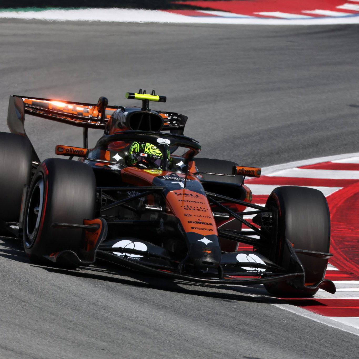 Norris qualified fourth in Barcelona