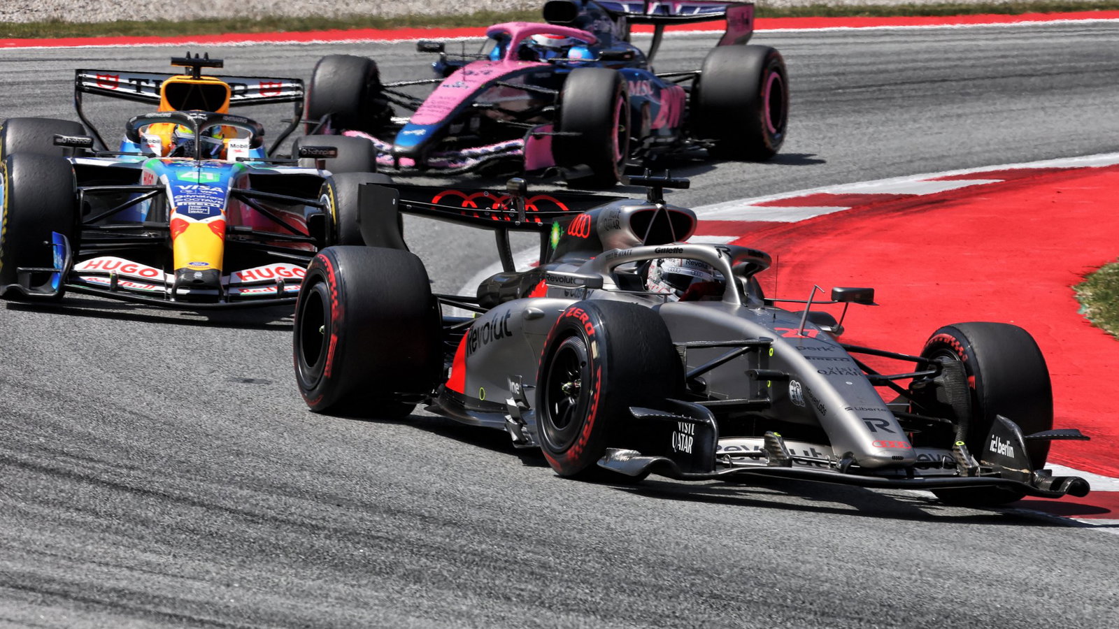 Audi is the first manufacturer to upgrade its F1 engine 