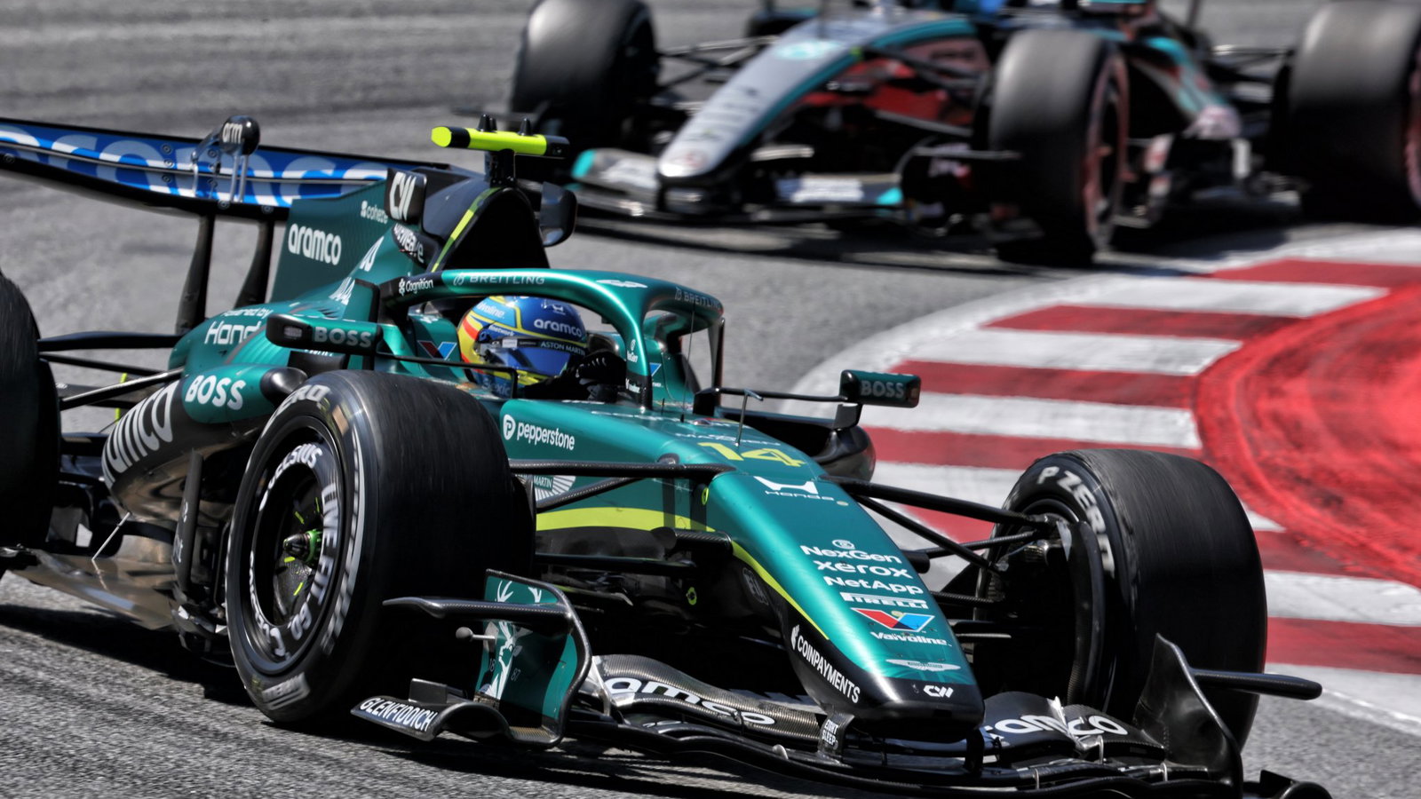 Alonso in Barcelona