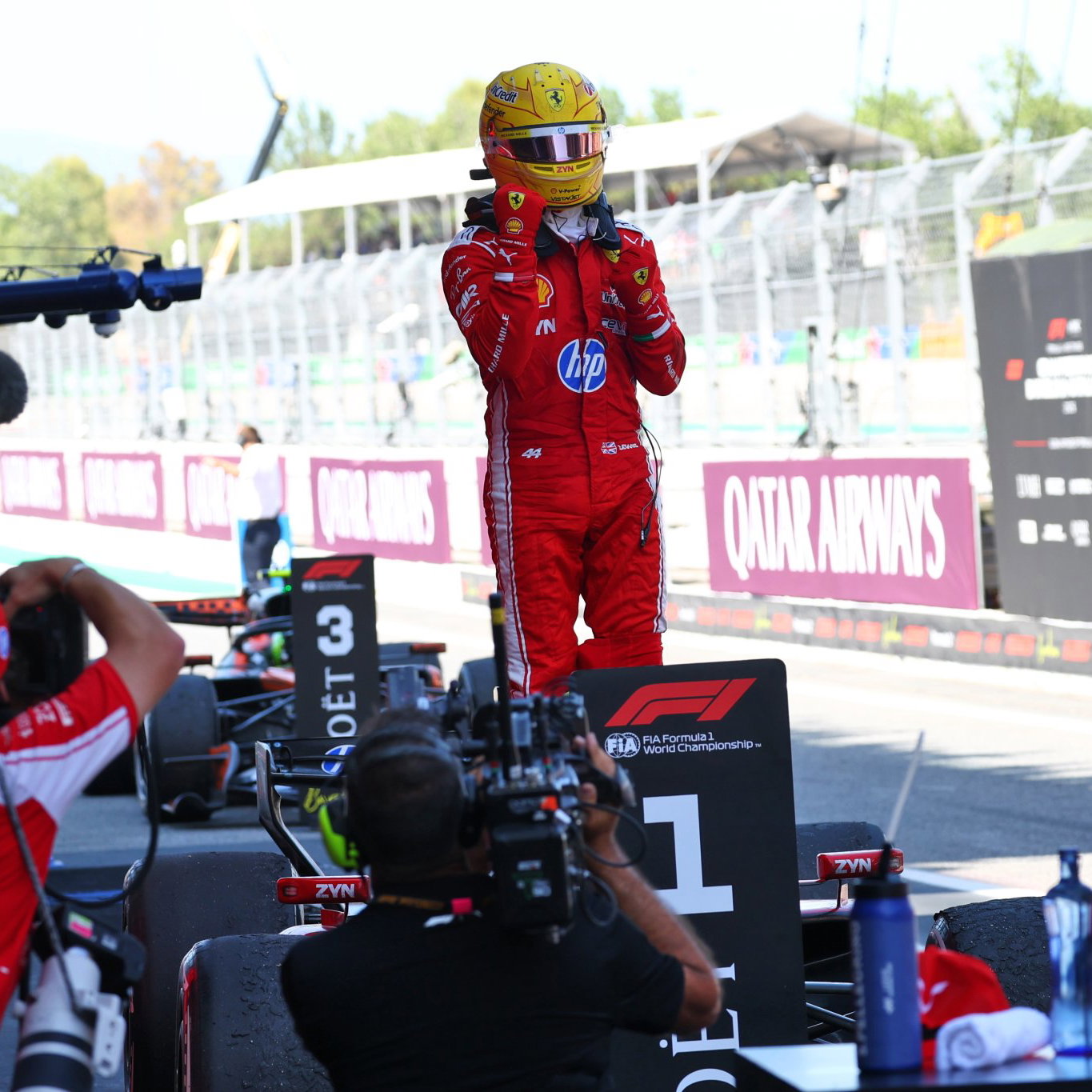 Hamilton sealed his 106th F1 victory
