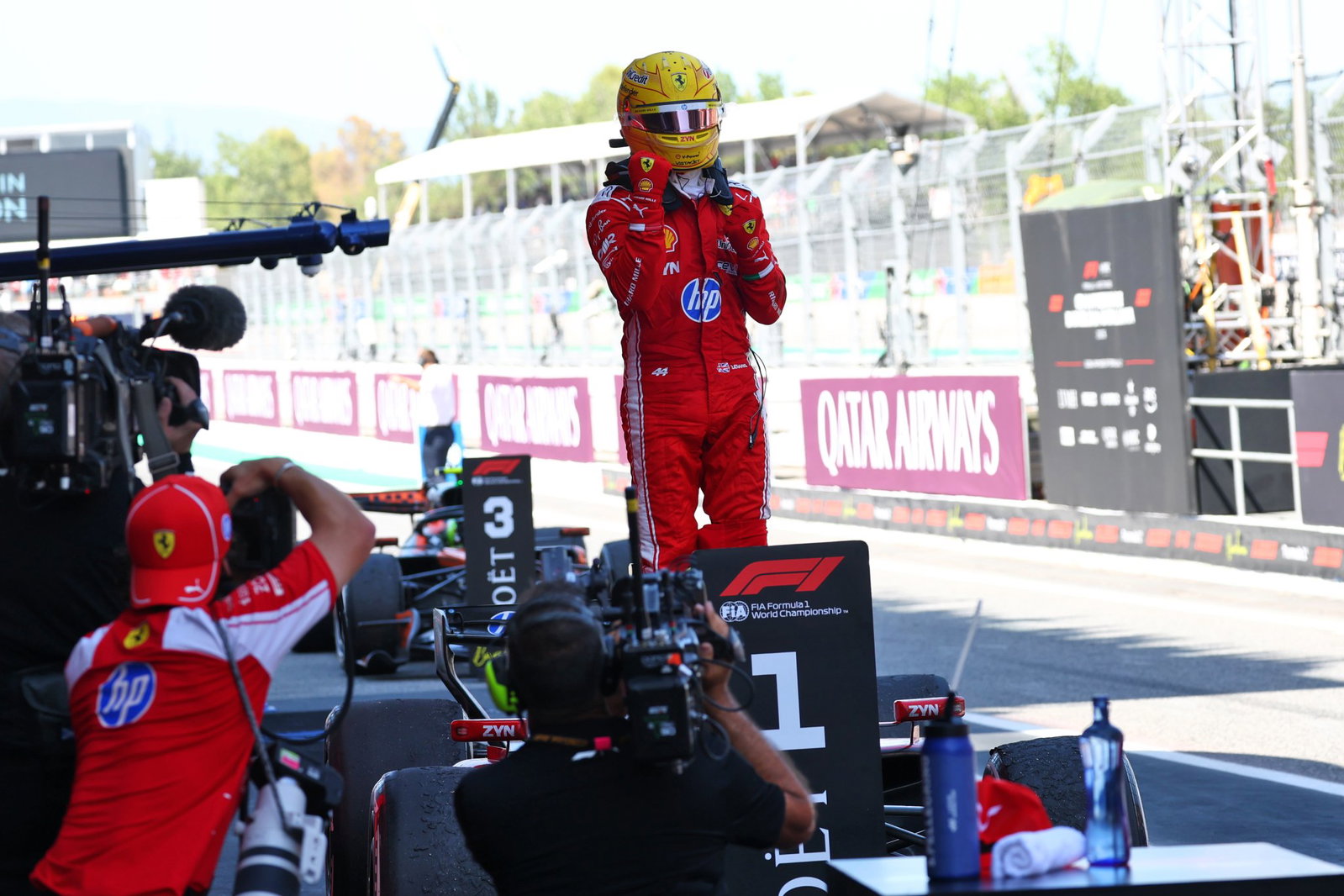 Hamilton sealed his 106th F1 victory