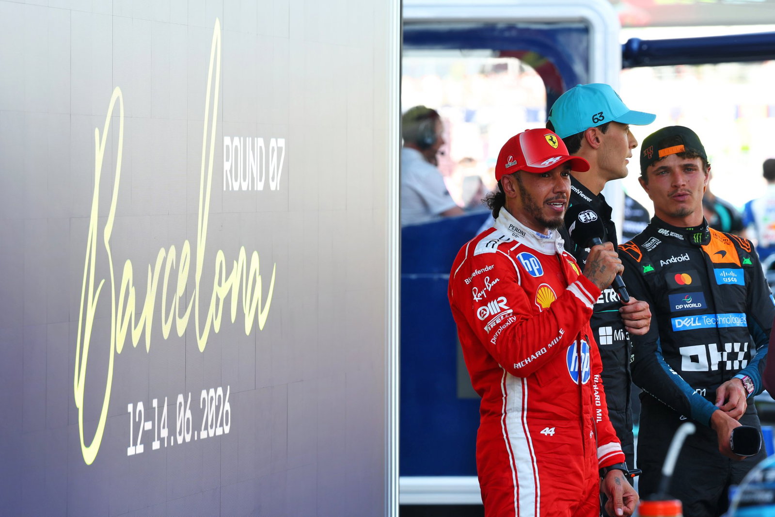 Hamilton secured a famous first win as a Ferrari driver