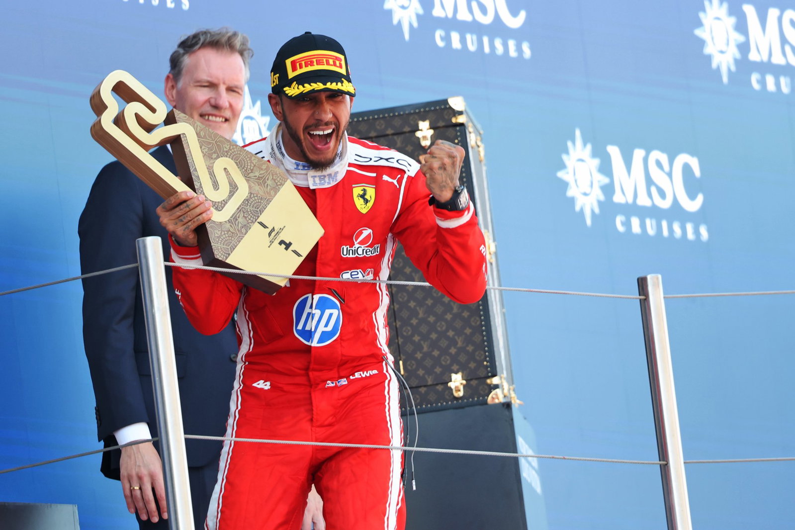 Hamilton now has 106 wins in F1