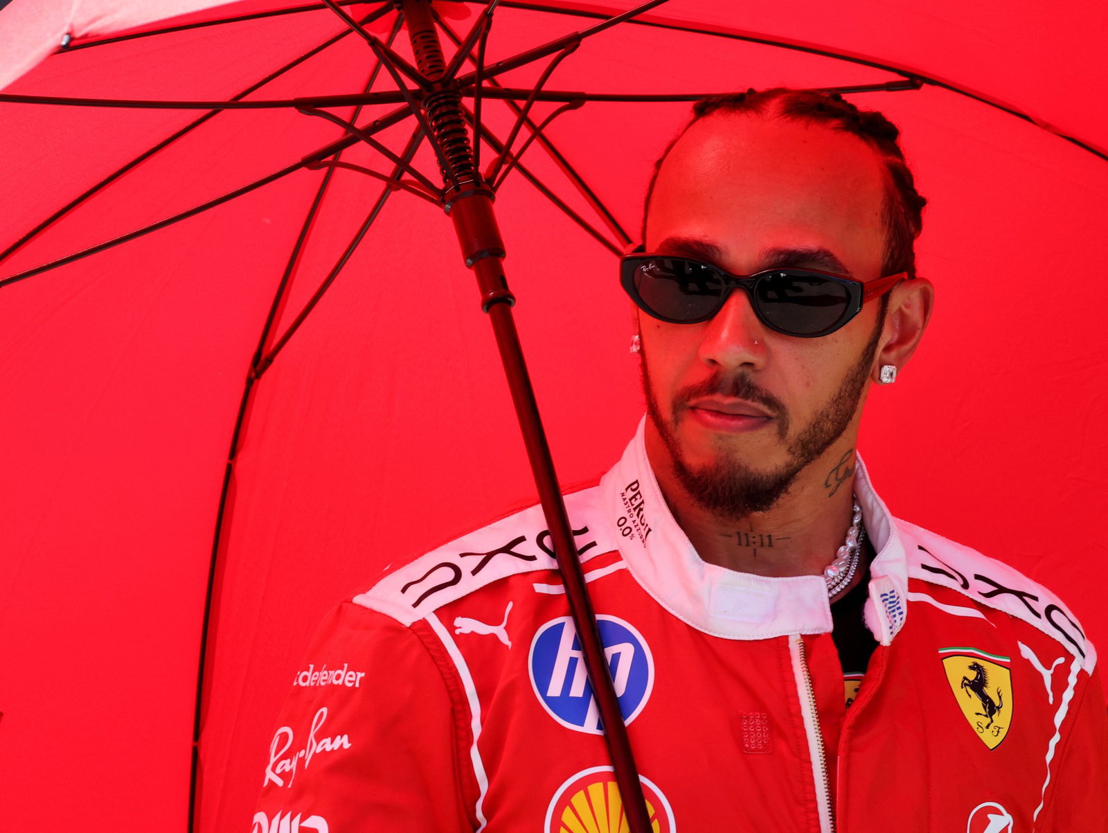 Hamilton endured a challenging debut season with Ferrari 