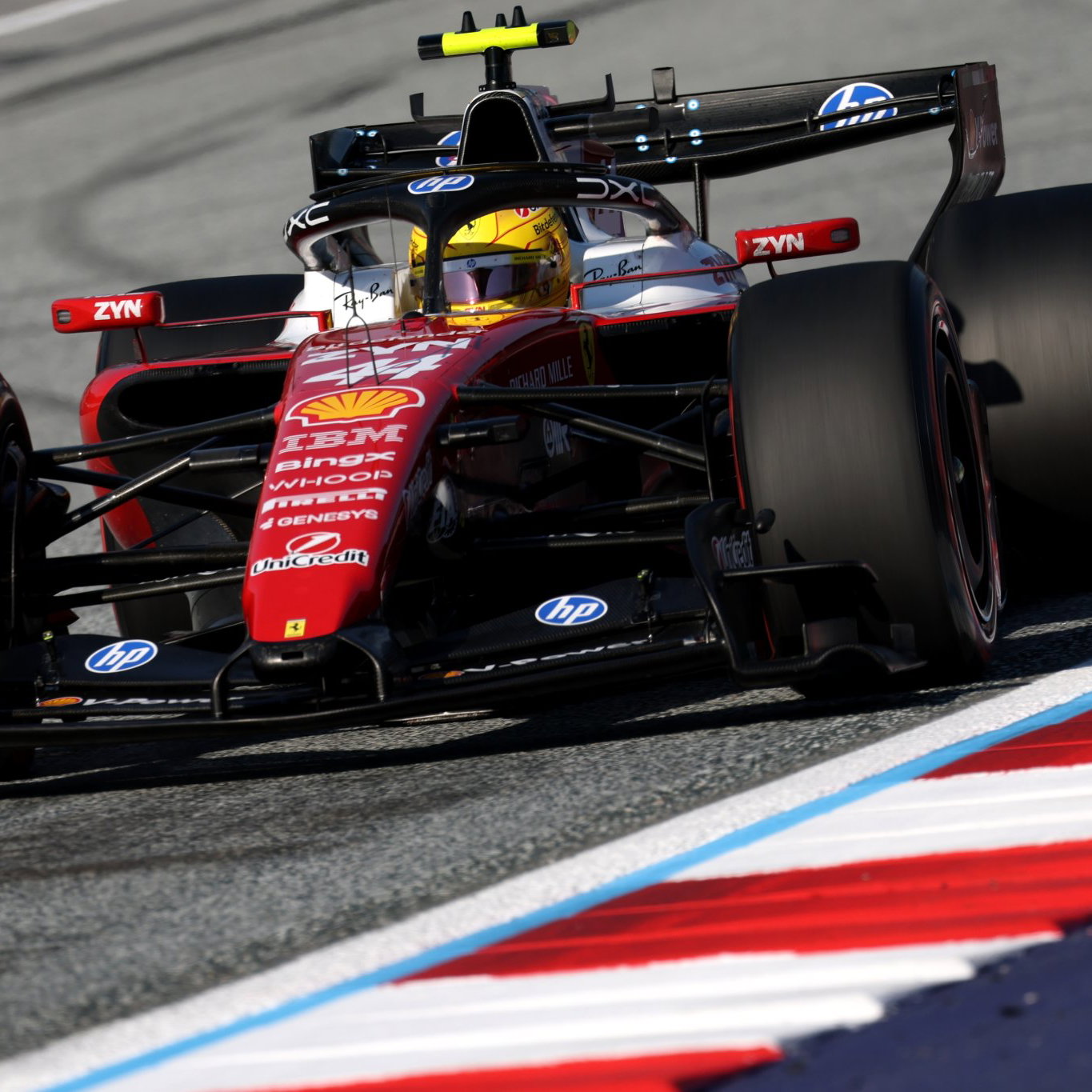 Hamilton in Austria