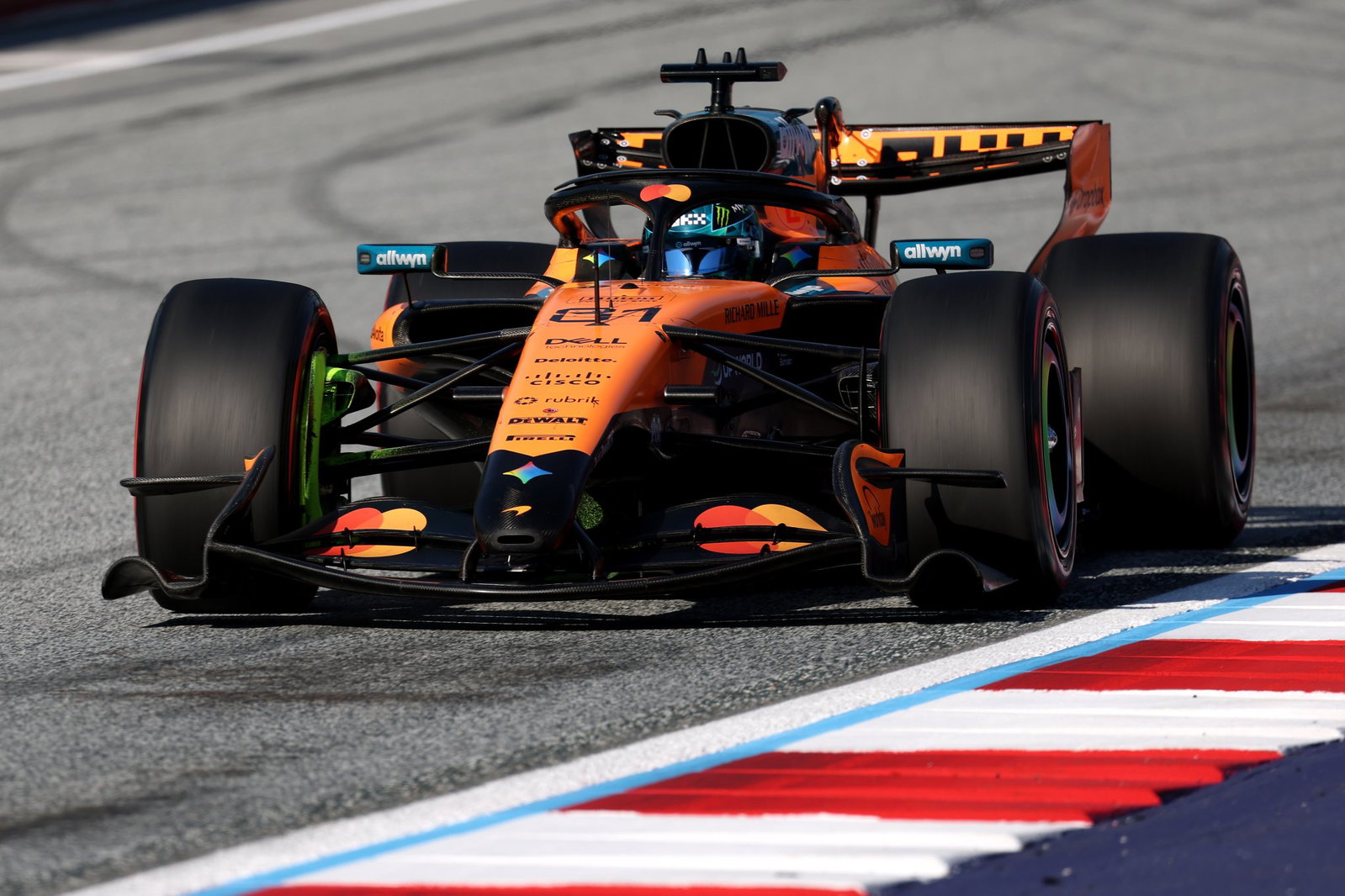 Piastri was second fastest in FP2 in Austria