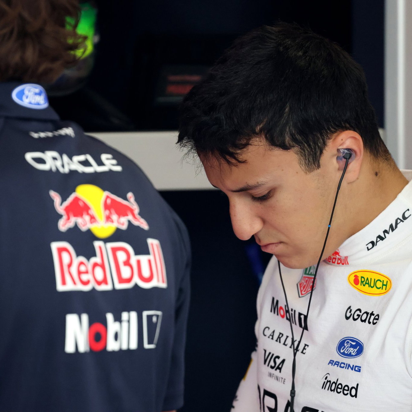 Hadjar was not happy with the feel of his brakes