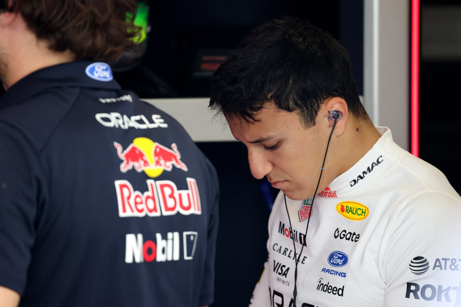 Hadjar was not happy with the feel of his brakes