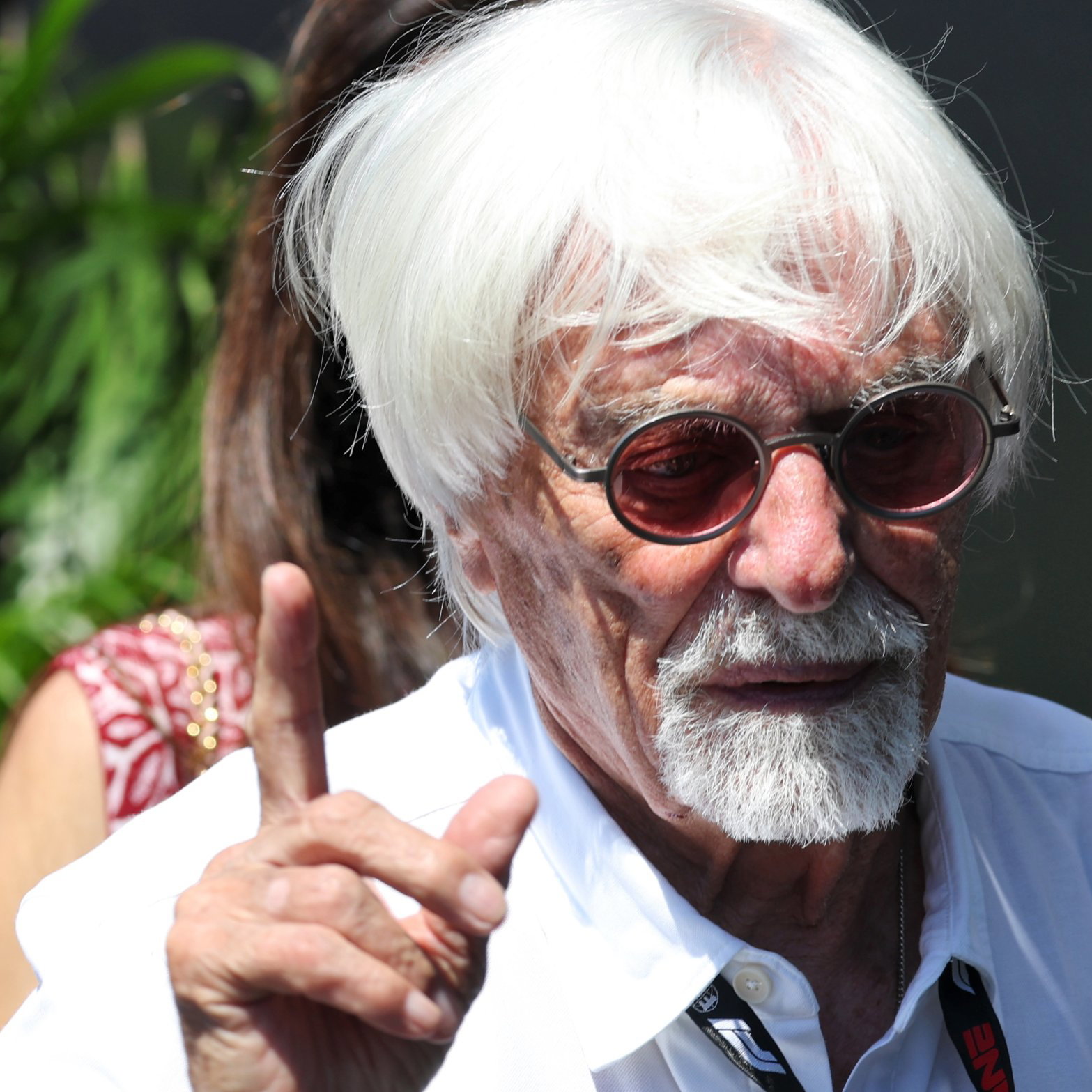 Ecclestone is visiting the F1 paddock in Austria 
