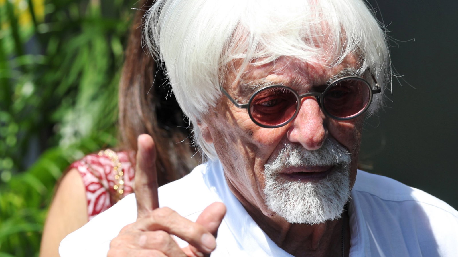 Ecclestone is visiting the F1 paddock in Austria 