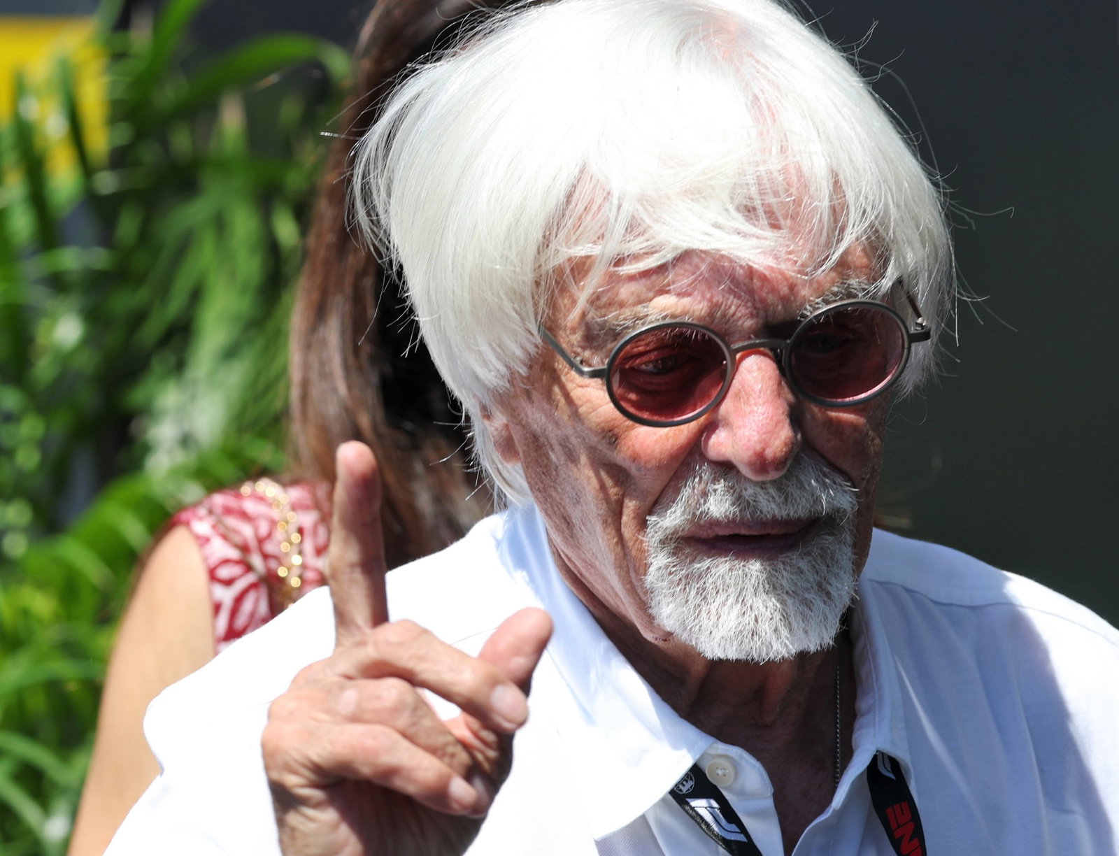 Ecclestone is visiting the F1 paddock in Austria 