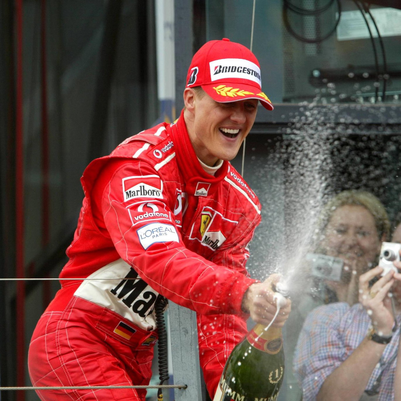 Schumacher won seven F1 world championships 