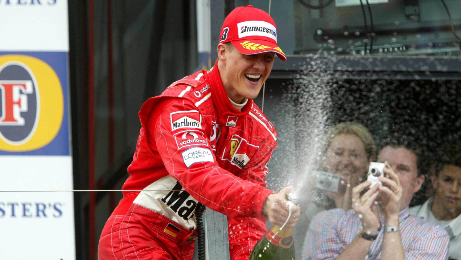 Schumacher won seven F1 world championships 