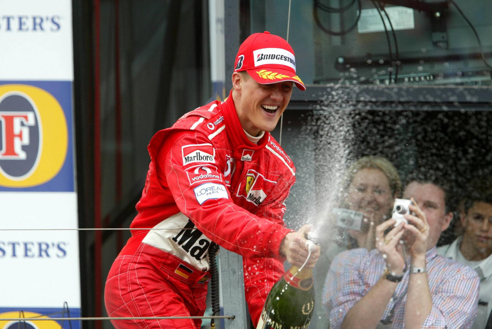 Schumacher won seven F1 world championships 