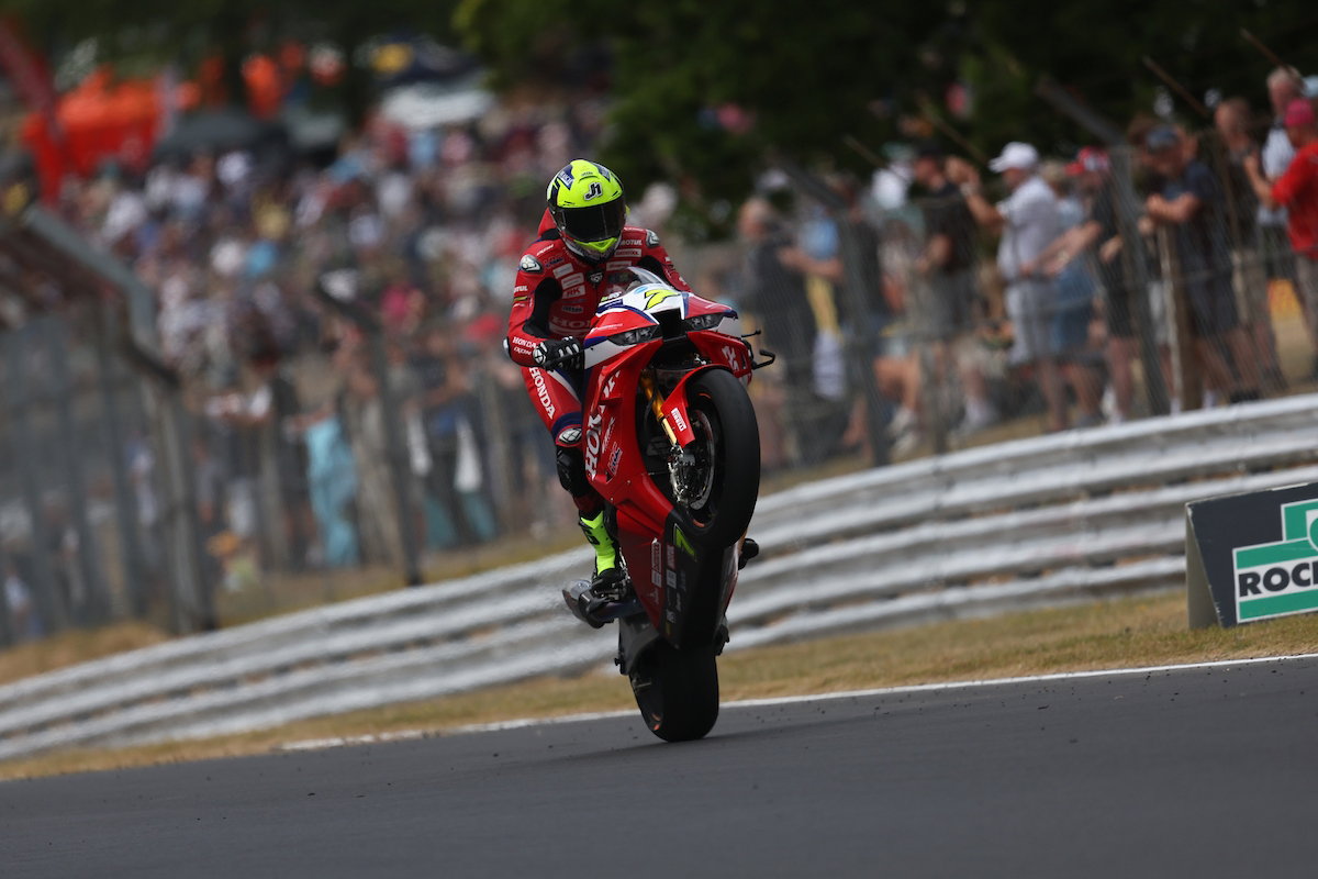 Ryan Vickers, 2026 Brands Hatch BSB. Credit: Honda Racing UK.