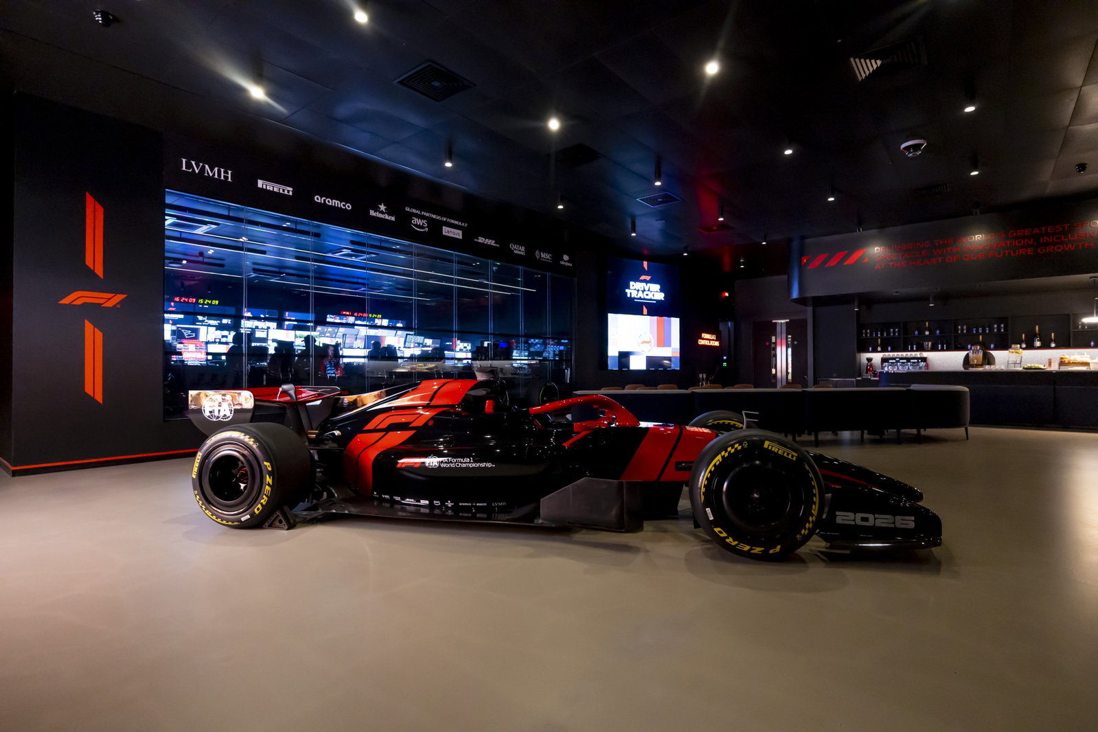 Formula 1's newly refurbished state of the art M&TC in Biggin Hill
