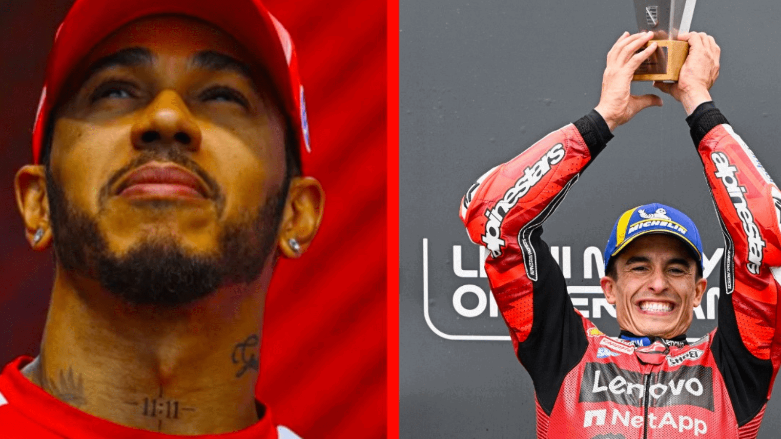 Marc Marquez has been compared to Lewis Hamilton 