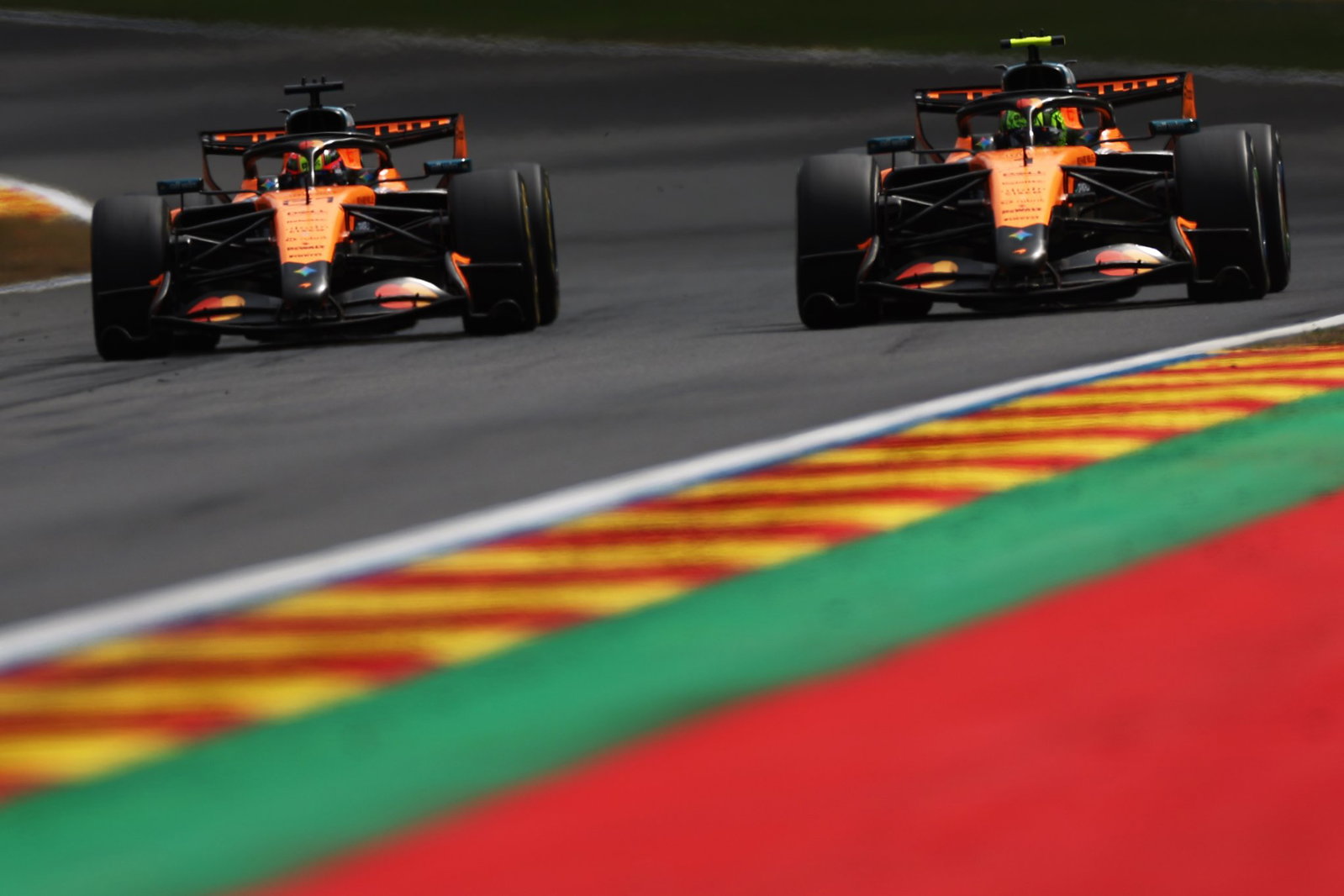 McLaren finished fifth and seventh at Spa