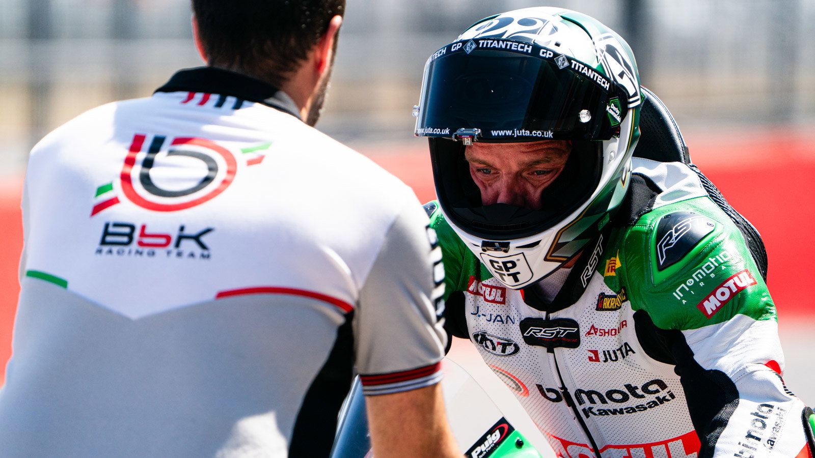 Alex Lowes, 2026 UK WorldSBK, grid. Credit: Tony Goldsmith.