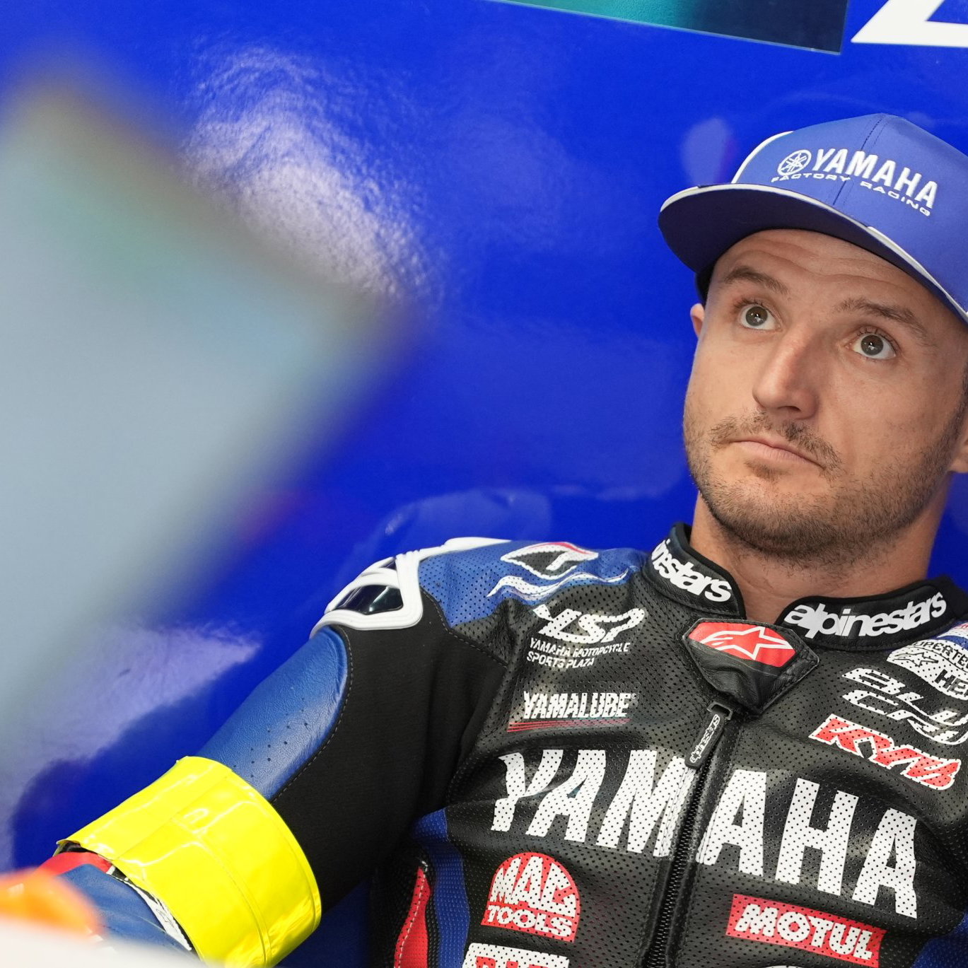Jack Miller, 2026 Suzuka 8 Hours, pit box. Credit: Yamaha Racing.
