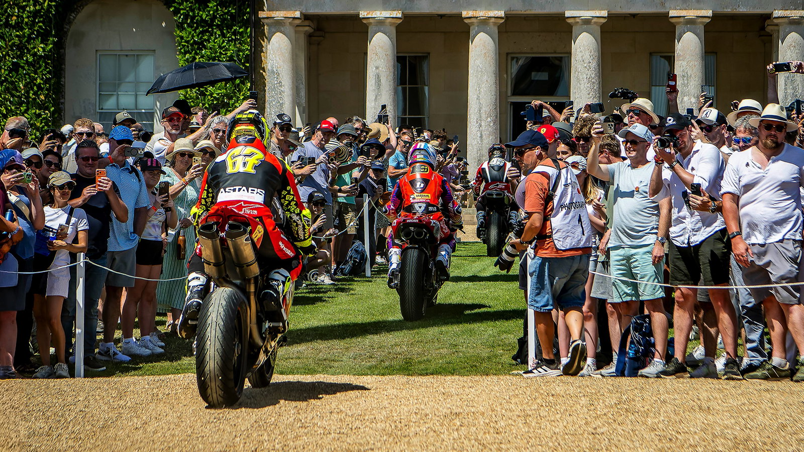 Shane Byrne at 2026 Goodwood Festival of Speed. Credit: Ducati UK.