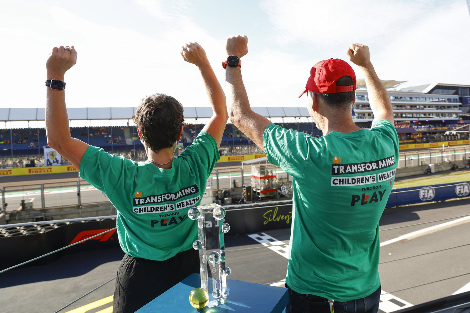 Starlight Children's Foundation ganó el premio F1 Allwyn Community Award en el Gran Premio de Gran Bretaña de 2026 / Crédito: Hoch Zwei Photography / Allwyn