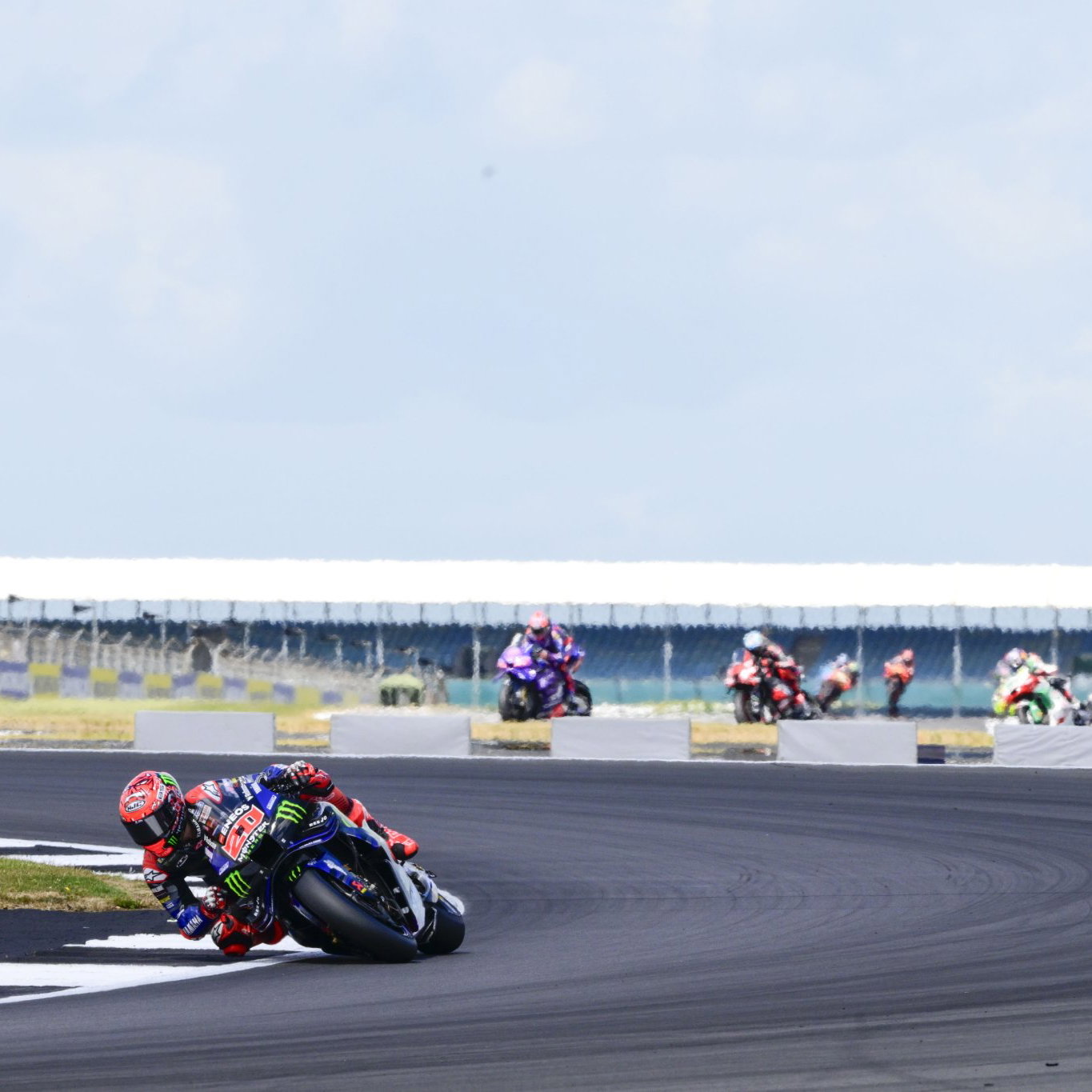 Fabio Quartararo, 2025 MotoGP British Grand Prix. Credit: Gold and Goose.