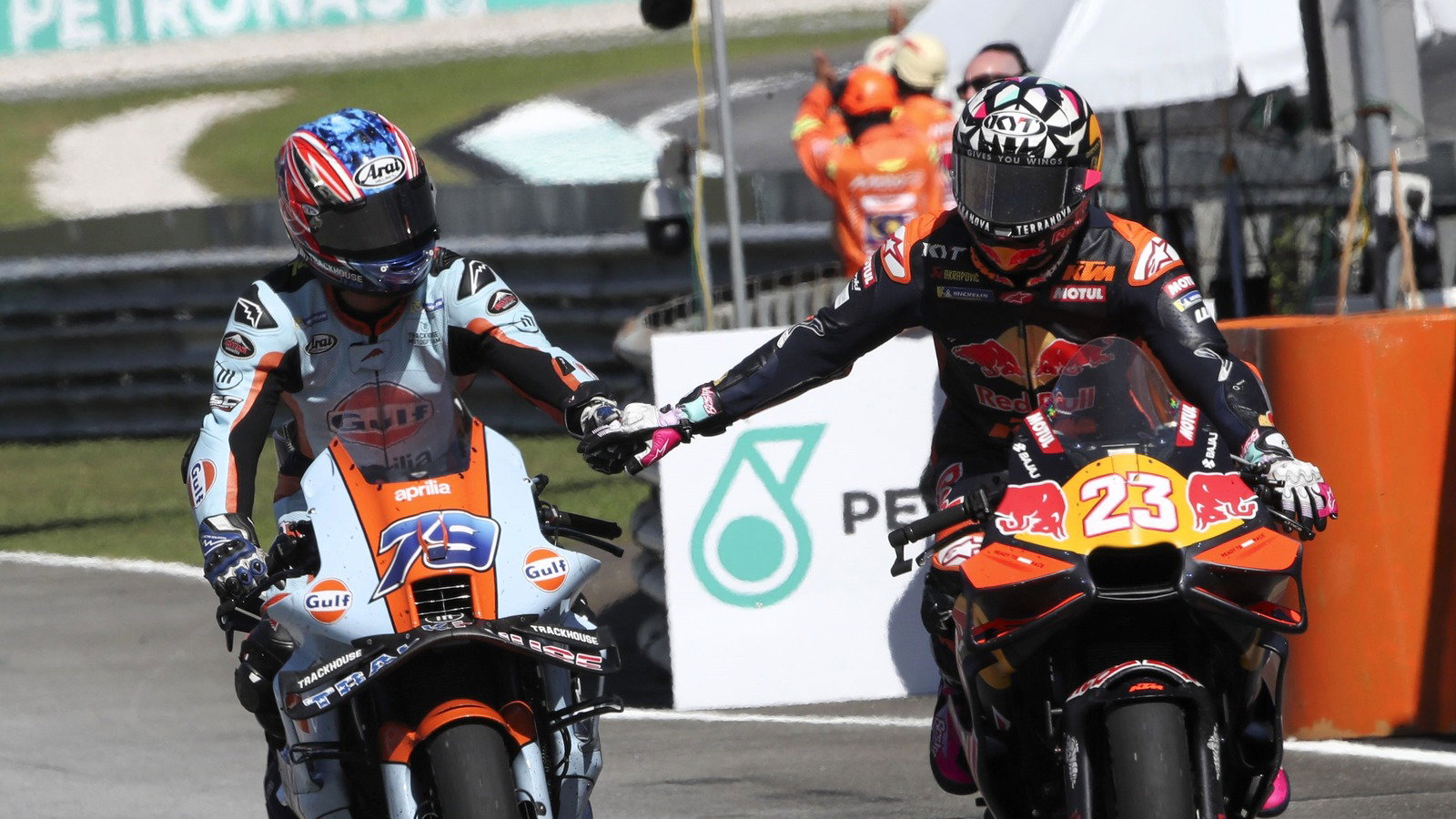 Enea Bastianini is set to take over Ai Ogura's Trackhouse Aprilia's ride for MotoGP 2027.