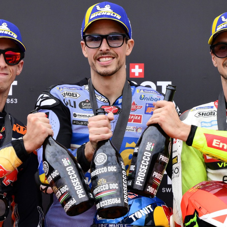 Pedro Acosta, Alex Marquez, Fabio di Giannantonio.