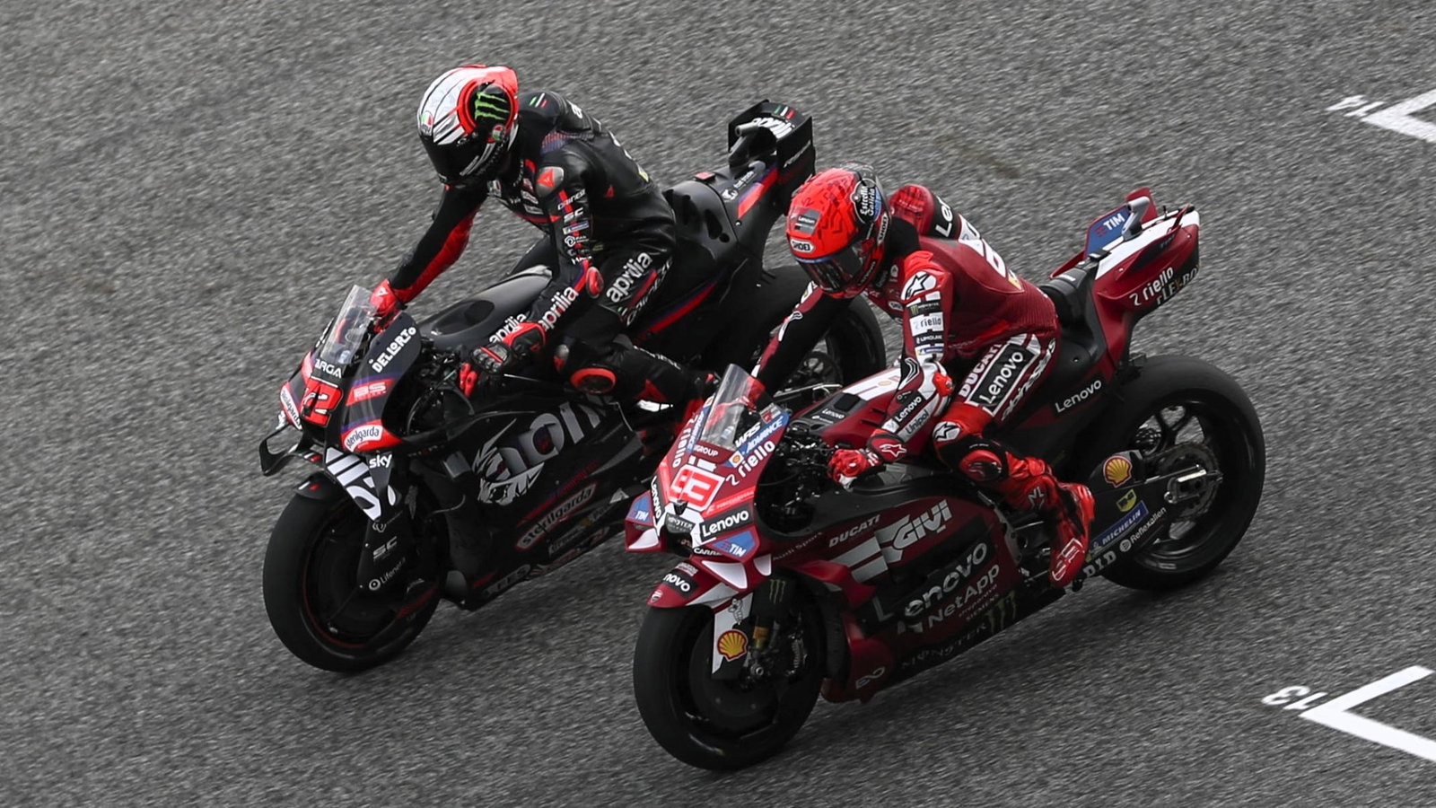 Marco Bezzecchi, Marc Marquez, 2026 Thai MotoGP.