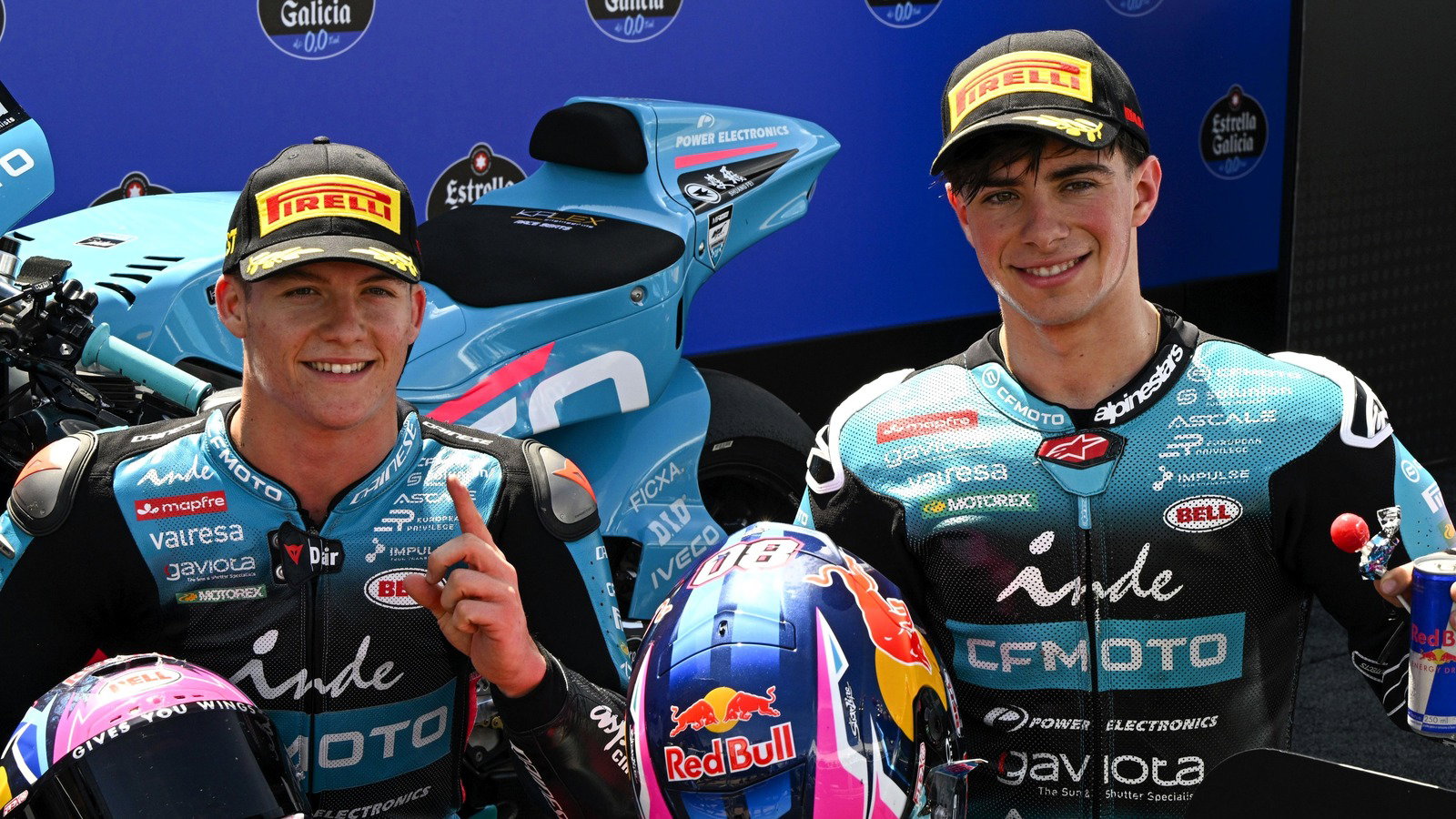 Dani Holgado, David Alonso, Moto2.