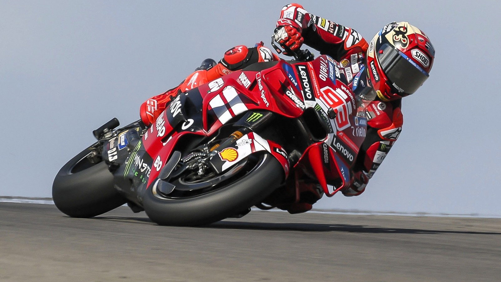 Marc Marquez, practice crash, 2026 COTA MotoGP.