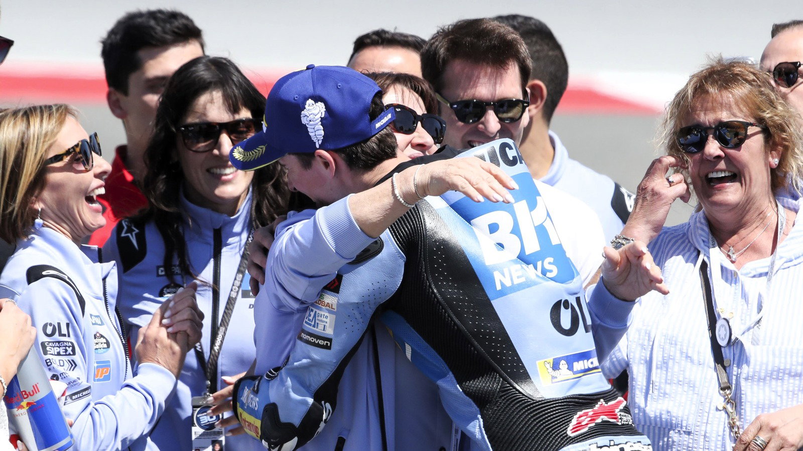 Alex Marquez, Nadia Padovani, 2026 Catalunya MotoGP Sprint. 
