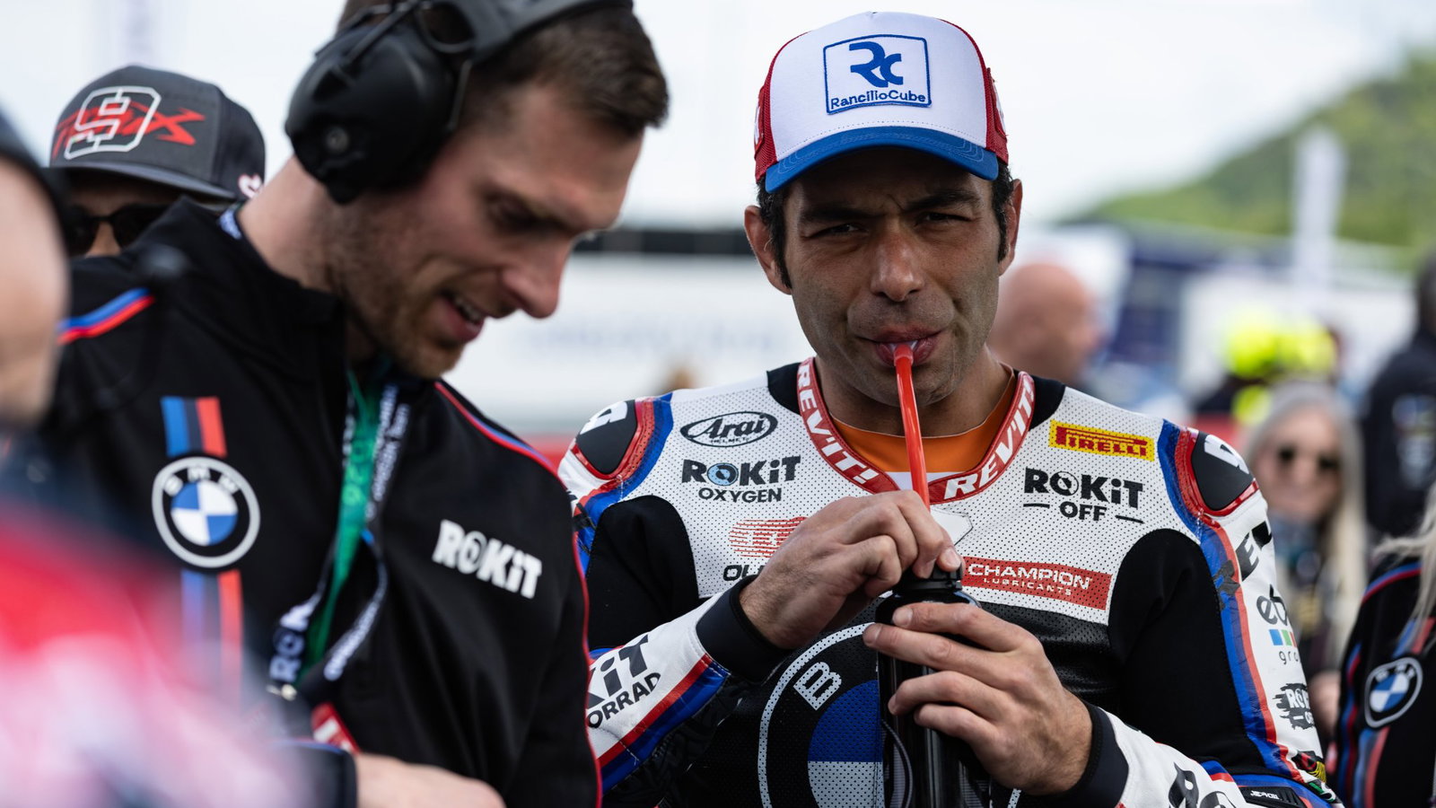 Danilo Petrucci, 2026 Czech WorldSBK, grid. Credit: Gold and Goose.
