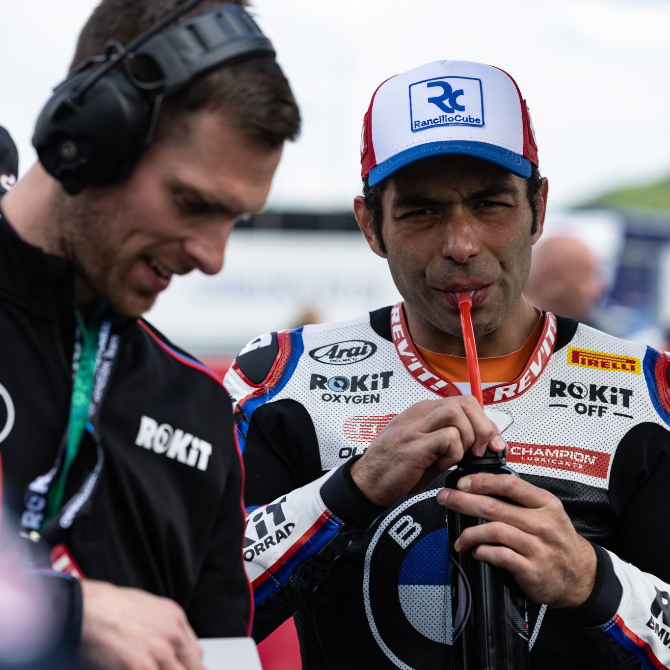 Danilo Petrucci, 2026 Czech WorldSBK, grid. Credit: Gold and Goose.