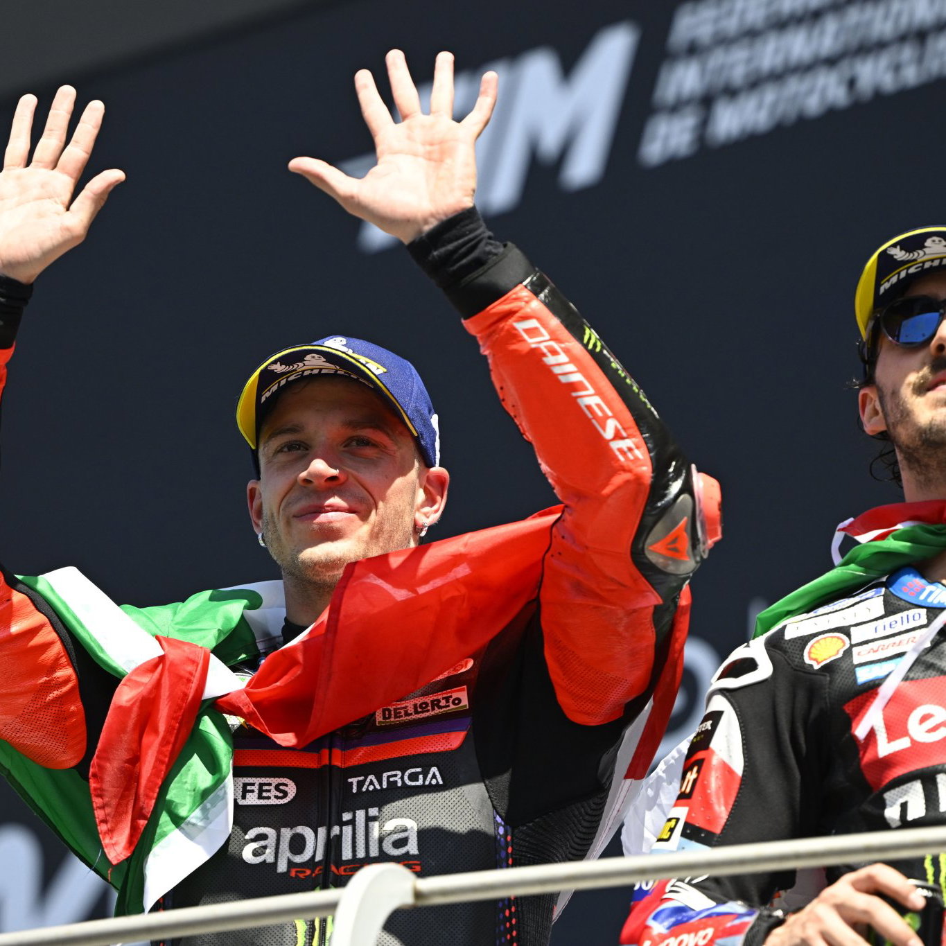 Marco Bezzecchi, Pecco Bagnaia, 2026 Italian MotoGP