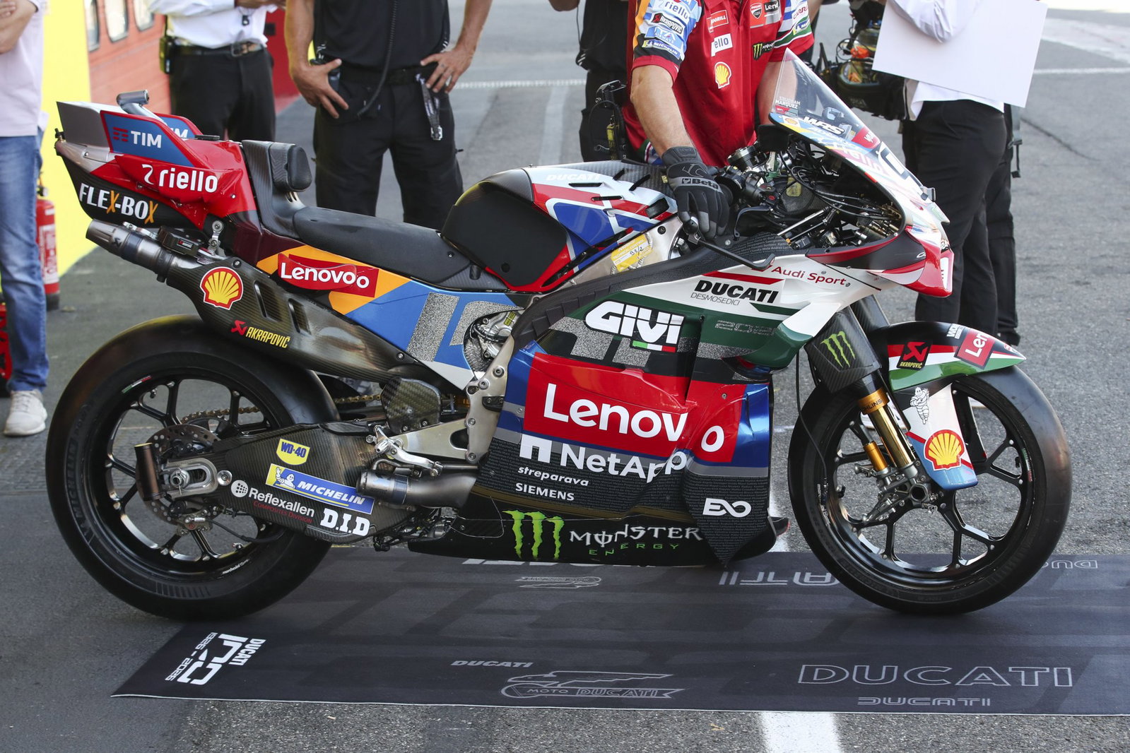 Ducati special livery. 2026 Italian MotoGP.